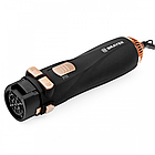 Багатофункціональний фен щітка 4в1 1200Вт з насадками, Rotating Hair Styler LAS-5203 / Фен-гребінець для волосся, фото 9