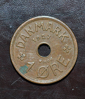 Дания 1 эре 1927 г