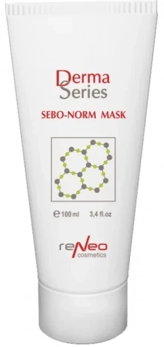 Себорегулювальна маска із заспокійливим ефектом/Sebo-norm mask/Derma Series