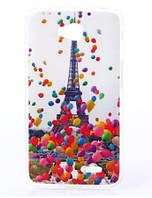 Чохол-накладка для LG Optimus L70 d325 з картинкою Вежа