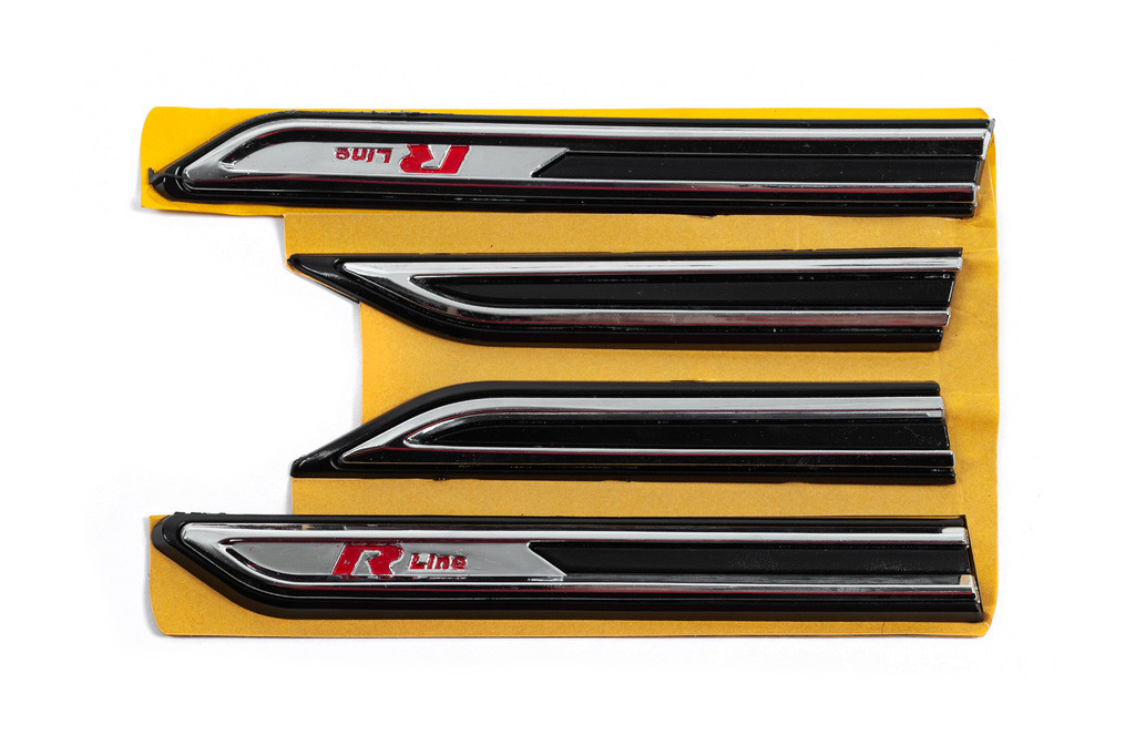 Бокові накладки R-Line 8425C 255/185мм на 29мм для Тюнінг Volkswagen