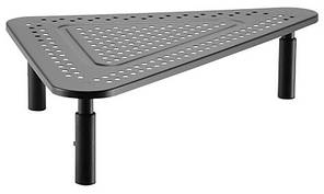 Стіл для монітора/ноутбука, трикутний, метал Gembird MS-TABLE-02 — Lux-Comfort