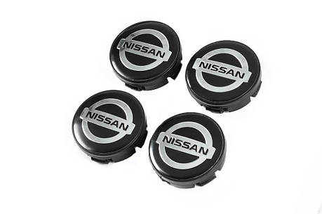 Ковпачки диски 60/56 мм 8917 4 шт для Тюнінг Nissan, фото 2