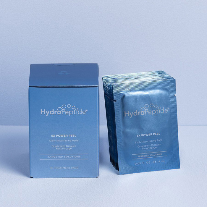 Омолоджувальний пілінг у серветках HydroPeptide 5х Power Peel 30 шт., фото 1
