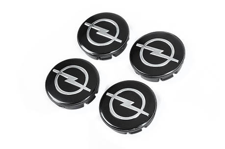 Ковпачки на диски 56/52мм 8928 4 шт для Тюнінг Opel, фото 2