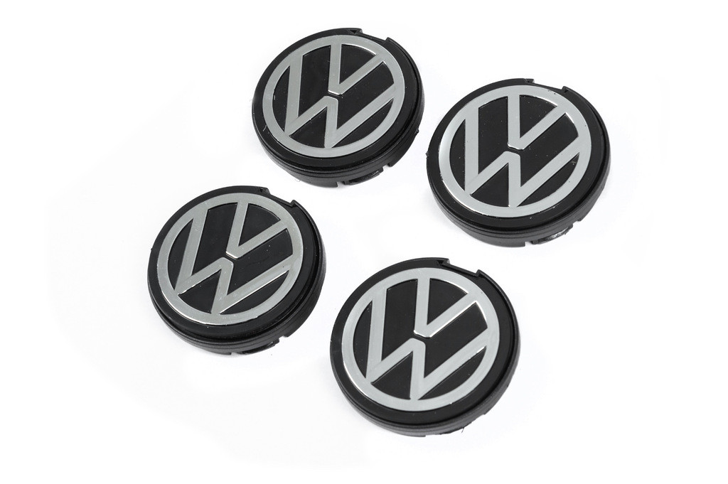 Ковпачки в диски 55/51мм 6N0601171 7458 4 шт для Тюнінг Volkswagen