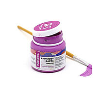 Акриловая краска глянцевая Пастельно-фиолетовая Brushme AP5053 50 мл