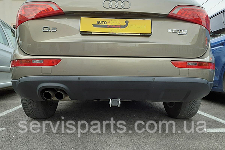 Фаркоп Audi Q5 2008-2016 (Ауді Q5) швидкоз'ємний гак на ручці, фото 1