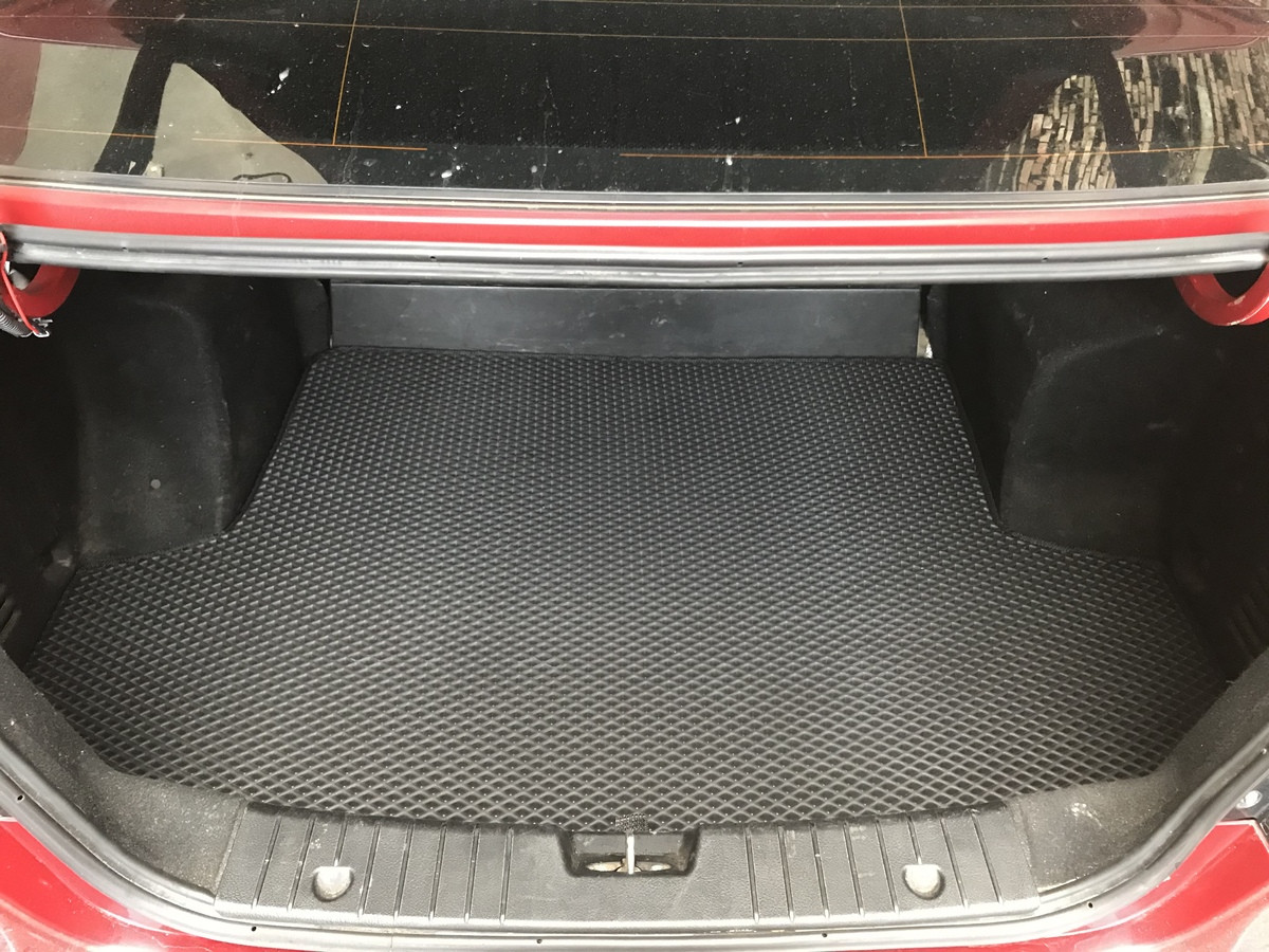 Килимок багажника EVA  чорний для Chevrolet Aveo T200 2002-2008 рр