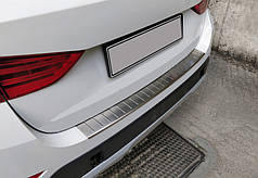 Накладка на задній бампер OmsaLine нерж для BMW X1 E-84 2009-2015рр