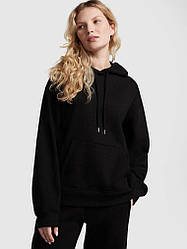 Жіноча толстовка худі Victoria's Secret PINK Premium Fleece Oversized Hoodie, Чорна