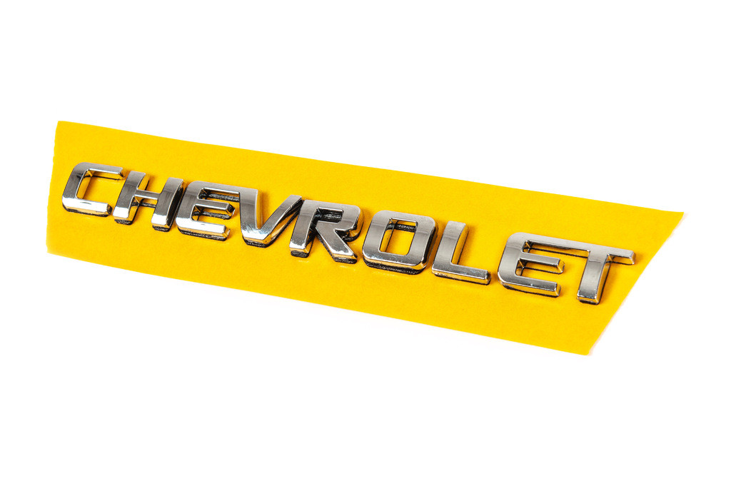 Напис Chevrolet 195мм на 17мм для Тюнінг Chevrolet