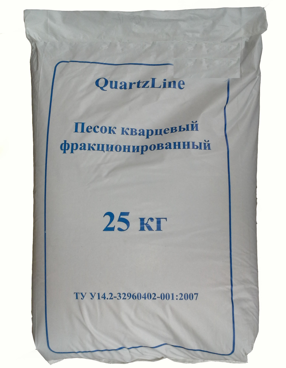 Фільтраційний пісок QuartzLine 0,5–1,2 мм (25 кг), Україна
