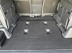 Килимок багажника 2 шт EVA  7 місць  чорний для Lexus LX570/450d