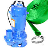 НАСОС + ШЛАНГ фекальний насос для каналізації, фото 2