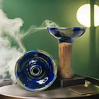 Чаша для кальяна 2×2 Hookah Blue