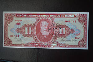 Бразилія 100 крузейро аUNC (БМ) 2