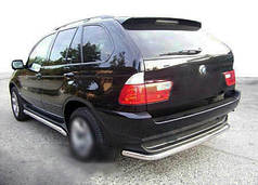 Задній захист Special нерж для BMW X5 E-53 1999-2006 рр