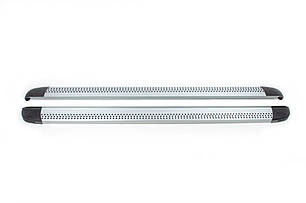 Бокові пороги Maya V2 2 шт.  Алюміній для Acura MDX 2013-2024 рр, фото 2