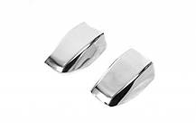 Кришки на петлі задніх дверей 2 шт нерж для Toyota Proace City, фото 5