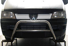 Кенгурятник WT005 нерж. для Peugeot Boxer 1994-2006 років