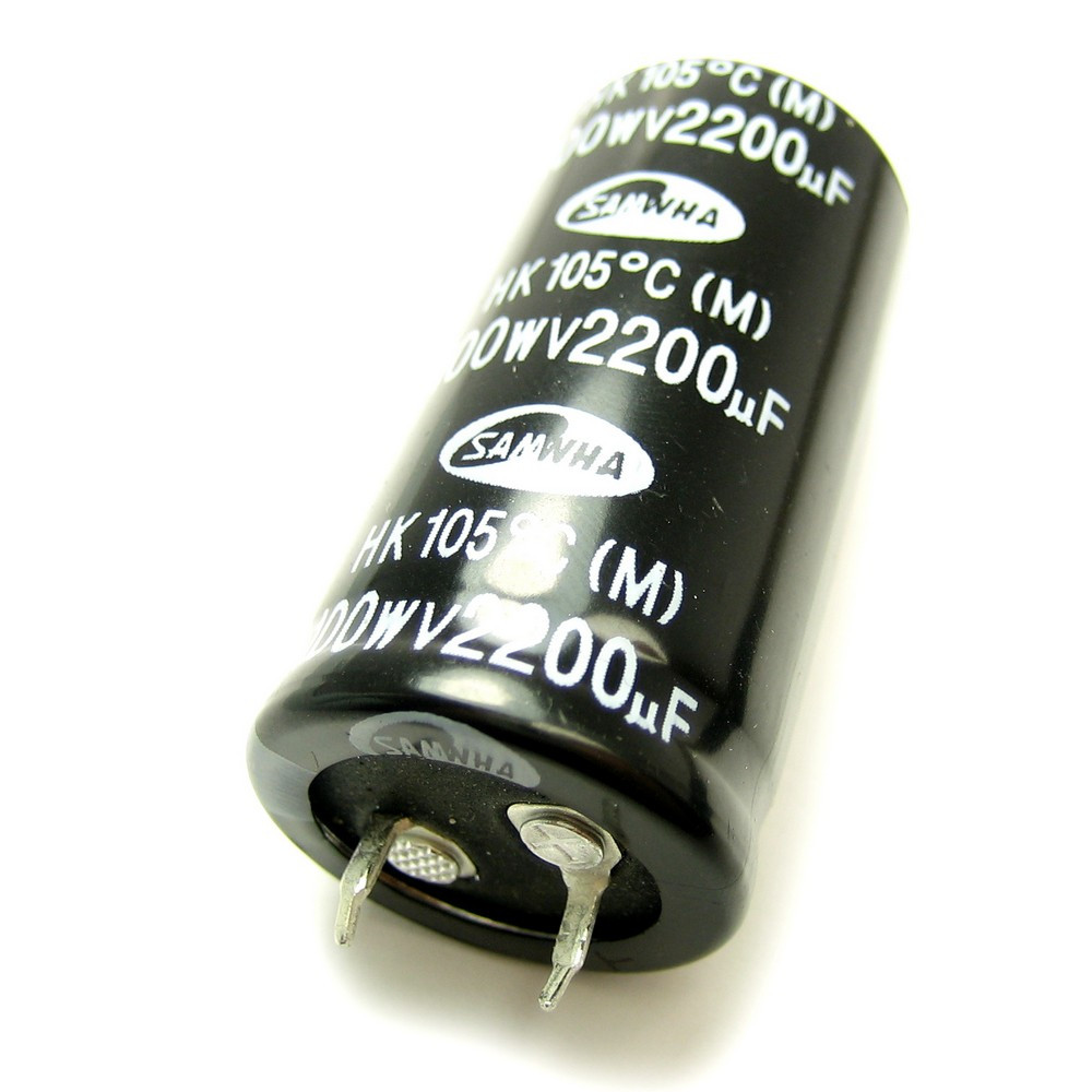 ECAP-HK-2200mkf - 100v* (105°C) (HK) Конденсатор электролитический ...