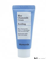 Заспокійливий крем для обличчя MAMONDE Blue Chamomile Soothing Repair Cream тестер 15 мл