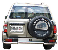 Задня дуга AK005-1 нерж для Nissan Patrol Y61 1997-2011 рр