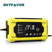 Skyfavor 1206C - 12В 6А Автоматическое зарядное устройство для аккумуляторов AGM, GEL, WET, WRLA, Carboon