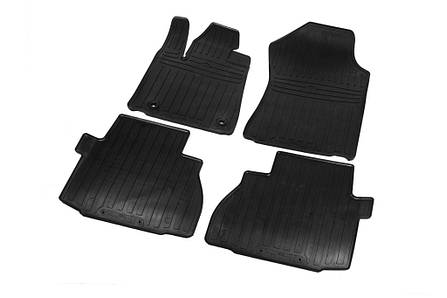 Гумові килимки 2 ряди Stingray Premium для Toyota Sequoia 2007-2022рр, фото 2