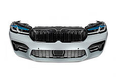 Комплект обвісів рестайлінг Повний рестайлінговий М-Пакет для BMW 5 серія G30/31 2017-2024 рр, фото 2