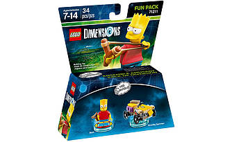 Конструктор Лего LEGO Dimensions Фан-пак: Барт