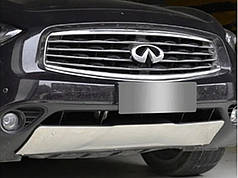 Передня накладка Libao пластик для Infiniti QX70 2013-2024 рр