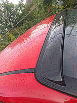 Задній дашок DDU  ABS-пластик матова для Chevrolet Aveo T200 2002-2008 рр, фото 3