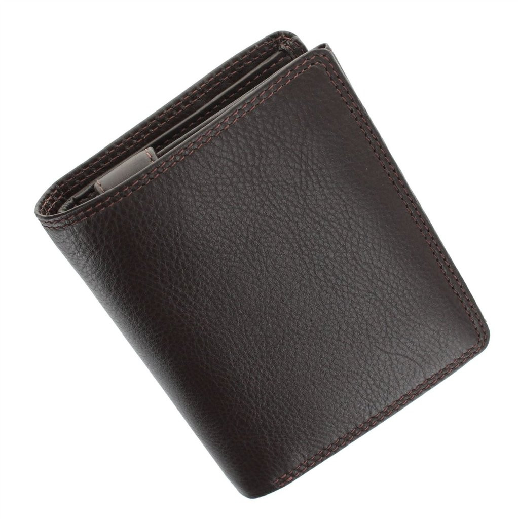 Вертикальний гаманець Visconti HT11 brown (Великобританія)