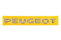 Надпись Peugeot 866631 260мм на 25мм для Peugeot 307