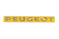 Напис Peugeot 173мм на 15мм для Peugeot 508 2010-2018 рр