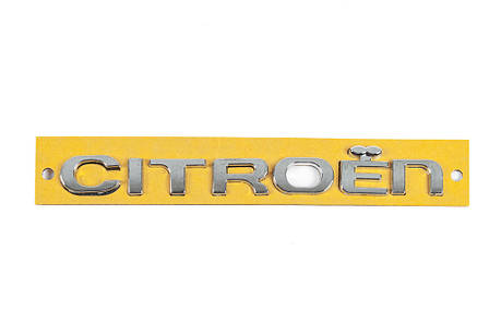 Напис Citroen 135мм на 12мм для Тюнінг Citroen, фото 2