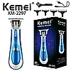 Акумуляторна машинка для стриження волосся Kemei KM-2297, фото 4