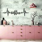 Декоративне настінне 3D Панно «Кава» Декор на стіну з об'ємом, фото 9