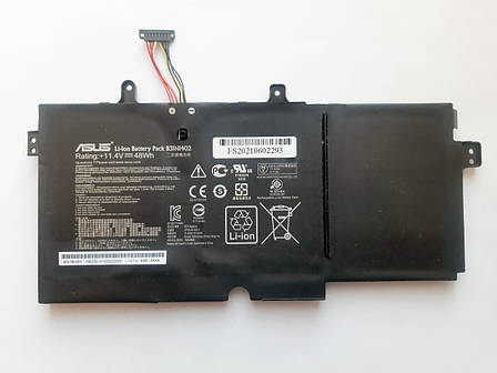 Батарея для ноутбука Asus Q551 B31N1402, 4110 mAh (48Wh), 3cell, 11.4V, Li-ion, чорна,, фото 1