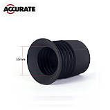 Наглазник для оптичного – нічного – тепловізійного прицілу діаметр 40мм/довжина 60мм, фото 4