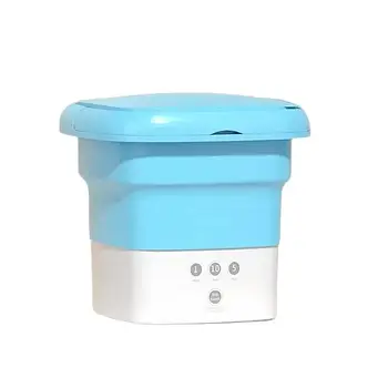 Складна міні-пральна машина переносна до 2 кг Folding Washing Machine Пральна машина для подорожей