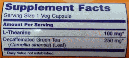 L-Тіанін Now Foods L-Theanine 100 mg 90 vcaps, фото 3