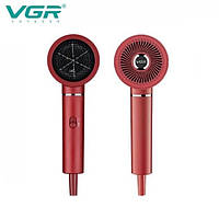 Фен із насадкою для прикореневого об'єму VGR V-431 / Фен для волосся з насадками / Дорожній фен HT-690 для волосся