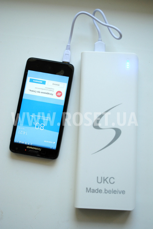 Портативний зарядний пристрій - Power Bank UKC 40000 mAh (3-USB)