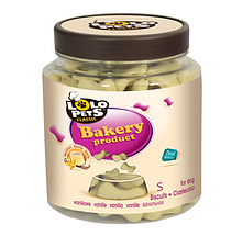 Lolo Рets (Лоло Петс) ласощі бісквіт для собак кісточки ванільні S 210 гр