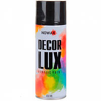 Краска черная матовая 450мл акриловая Decor Lux NOWAX ( ) NX48011-NOWAX