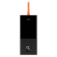УМБ BASEUS Elf Digital Display Fast Charging 20000mAh |2USB/1Type-C+Type-C Cable, 5A/65W| (PPJL000001)
