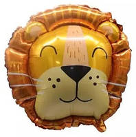 Фольгированный шарик КНР (81х76 см) Лев (голова)
